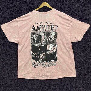 Bloody Disgusting x Friday the 13th Who Will Survive Tshirt size 2XL
